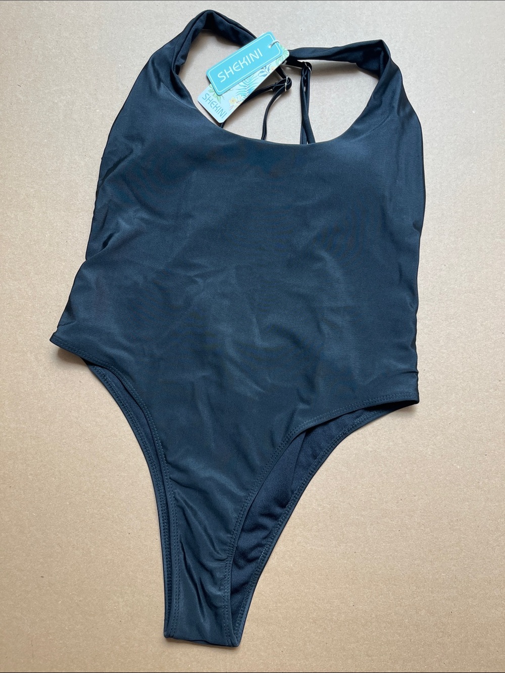 NWT Shekini Black One-Piece Swimwear